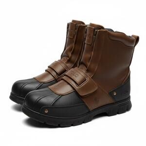 Polo Ralph Lauren Darrance Men’s Leather Duck Boots Weather Size 11D